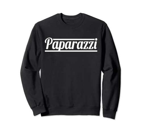 Paparazzi Funny Photographer T-Shirt Retro Humor Tee Sweatshirt