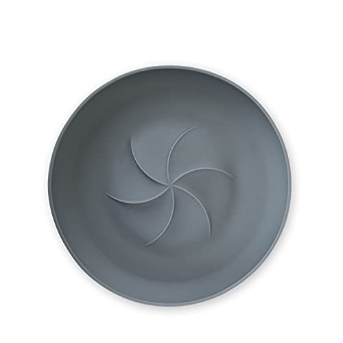 True Frill Cocktail Rimmer, Gray, Dishwasher Safe Food Grade Silicone, Glass Rimmer, Bar Tools