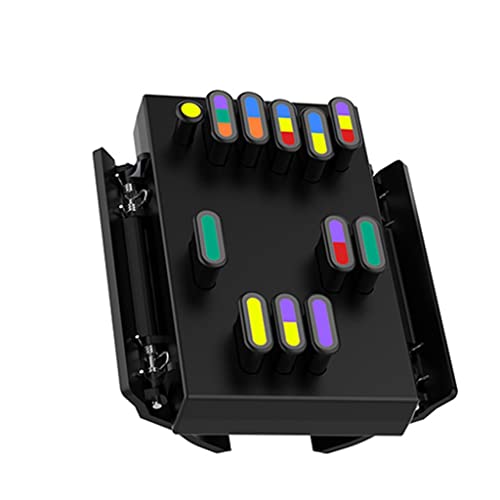 EYHLKM Guitar Learning System Teaching Practrice Aid with 21 Chords Lesson Guitar Chord Trainer Practice Tools Accessories Part