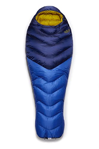 RAB Neutrino 400 Sleeping Bag: 20F Down - Women's Nightfall Blue, Reg/Left Zip