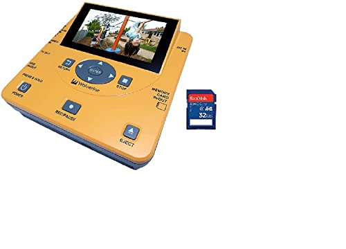 Wolverine TransMedia- Home Movie Digitizer - Preserve Your Old Videos from Camcorders, VCR’s and DVD’s into Digital Formats - HDMI Output, Worldwide 110-240V Adapter, 32GB SD Card Included