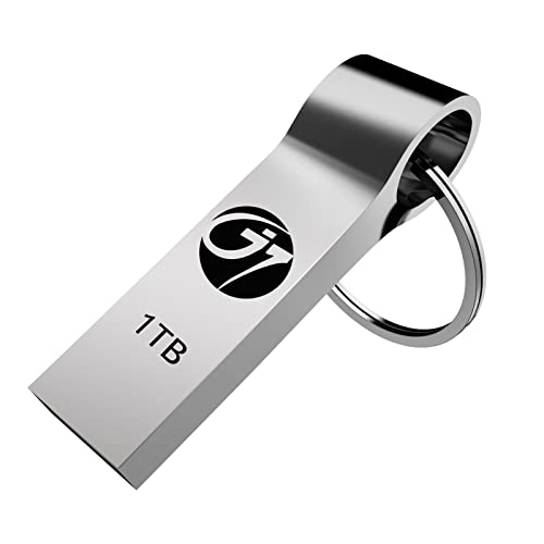 Junetiger USB Flash Drives, 1TB Thumb Drive Portable USB Memory Stick, Ultra Large Storage 1000GB USB Drive, High-Speed Waterproof Jump Drive, Flashdrive Pendrive with Keychain