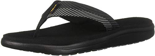 Teva Men's Voya Flip-Flop, Vori Black/Gray, 11