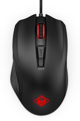 OMEN by HP Wired USB Gaming Mouse 600 (Black/Red)