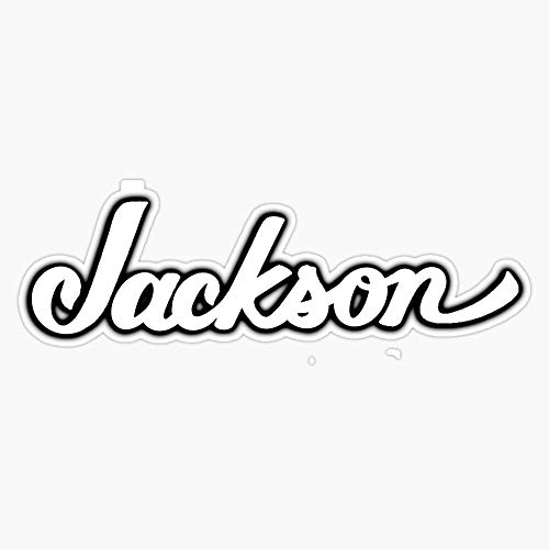 Jackson White Vinyl Waterproof Sticker Decal Car Laptop Wall Window Bumper Sticker 5'