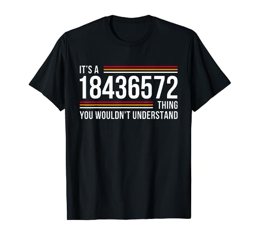 It's A 18436572 Thing Funny V8 Engine Classic Muscle Car Guy T-Shirt