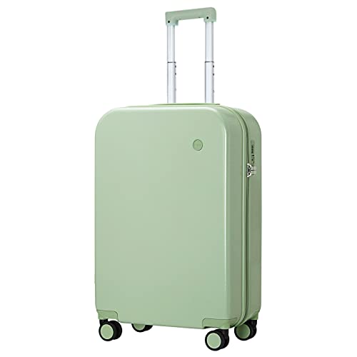 Carry on Luggage, Mixi Suitcase Spinner Wheels Luggage Hardshell Lightweight Rolling Suitcases PC with Cover & TSA Lock for Business Travel