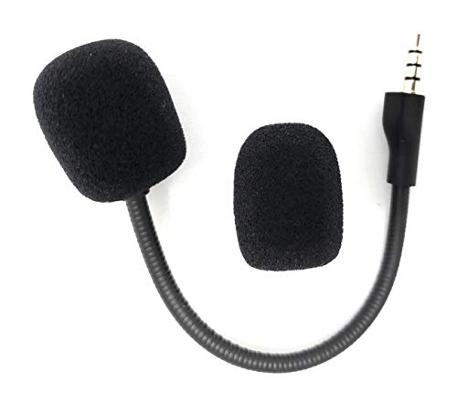 TNE Replacement Game Mic for Steelseries Arctis 1 Headphones Detachable Microphone Boom for Steelseries Arctis 1 PS4 Pro PS5 Xbox One X Computer PC Gaming Headsets 3.5mm Jack Noise Cancelling