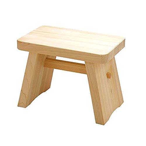 Yamako Bath Chair, Hinoki Bath Chair, Large High, 9.1 inches (23 cm)