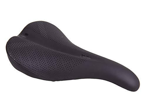 WTB Pure Medium Steel Saddle, Steel/Black