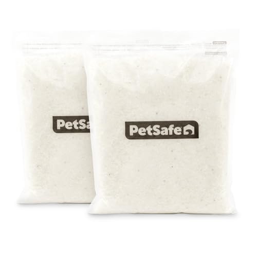 PetSafe ScoopFree Premium Crystal Cat Litter - 5x Better Odor Control Than Clay Litter - Less Tracking, Dust For A Fresh Home - Non-Clumping - Two 4.3 lb Bags Of Litter (8.6 lb Total) - Fragrance-Free