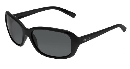 Bolle Molly Sunglasses Shiny Black, Smoke