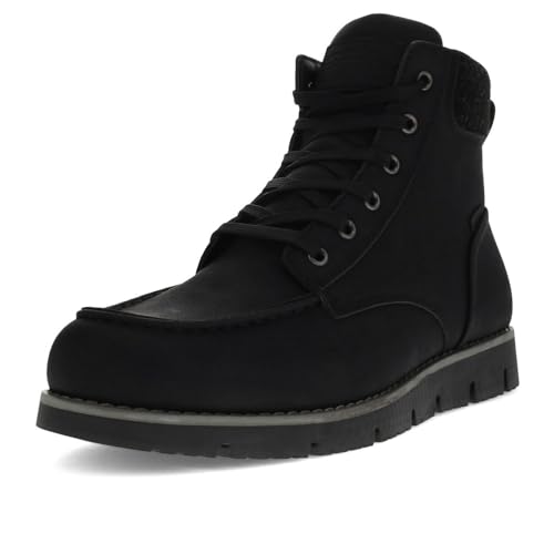 Levi's Mens Dean Neo Rugged Casual Boot, Black, 9 M