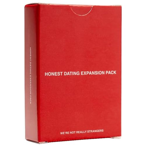 WE'RE NOT REALLY STRANGERS Honest Dating Expansion Pack Card Game - 50 Cards & Wild Cards, Fun Adult Party Game for 2-6 Players, Ages 18+, Strengthens Relationships