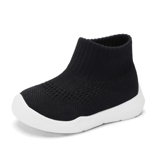 Engtoy Baby Sock Shoes Baby Walking Shoes Infant Non-Slip Breathable Slippers with Soft Rubber Sole Baby Boys Girls Slip On Sneakers