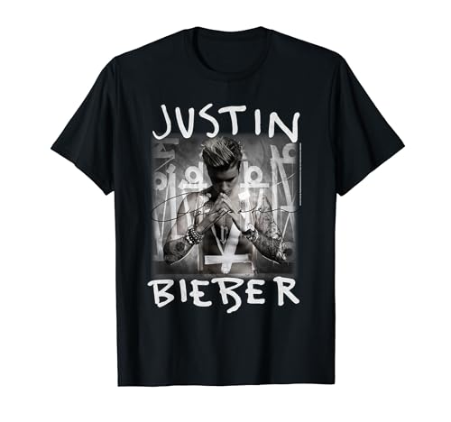 Justin Bieber Purpose Album Cover by Rock Off T-Shirt