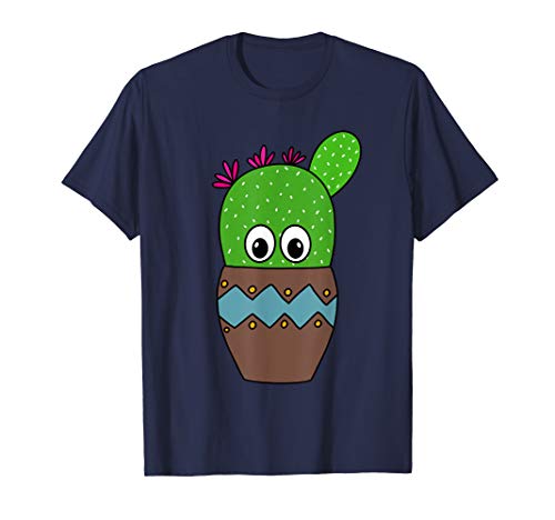 Cute Beavers Tail Cactus In Earthen Pot T-Shirt