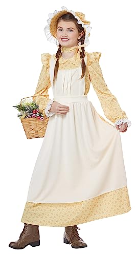 Girls Prairie Girl Costume Medium