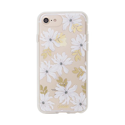 iPhone 8, 7, 6, Sonix GARDENIA (white flower) Cell Phone Case [Military Drop Test Certified] Sonix Clear Coat Series for Apple (4.7') iPhone 6, 6s, 7, 8