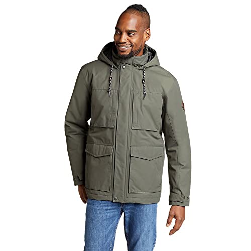 Eddie Bauer Men's Everson Down Jacket, Capers, Large