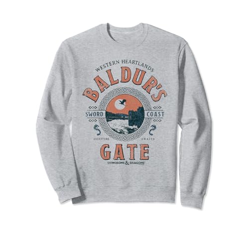 Dungeons & Dragons Adventure Awaits at Baldur's Gate Sweatshirt