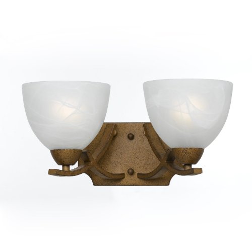 Triarch 33280/2-AG 2 Light Value Bathroom Light