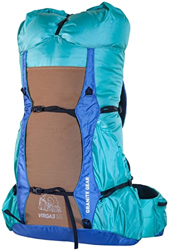 Granite Gear Virga3 55L - Women's Roller Teal/Purblue Short Torso