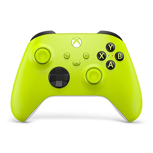 Xbox Core Wireless Gaming Controller – Electric Volt – Xbox Series X|S, Xbox One, Windows PC, Android, and iOS