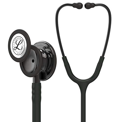 3M 5811 Littmann Classic III Smoke-Finish Monitoring Stethoscope with 27' Black Tube