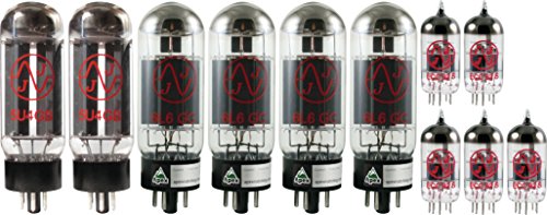 tiiosyse Mesa Boogie Dual Rectifier Tube Set, JJ Tubes (x4 6L6GC, x5 12AX7, x2 5U4GB), Apex Matched