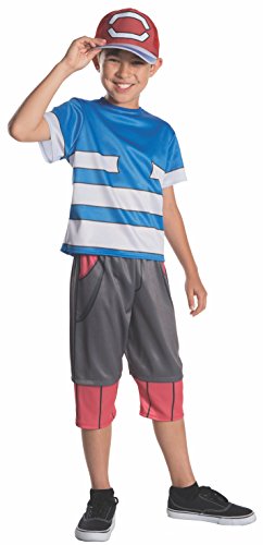 Rubie's Pokemon Child's Ash Costume, Large