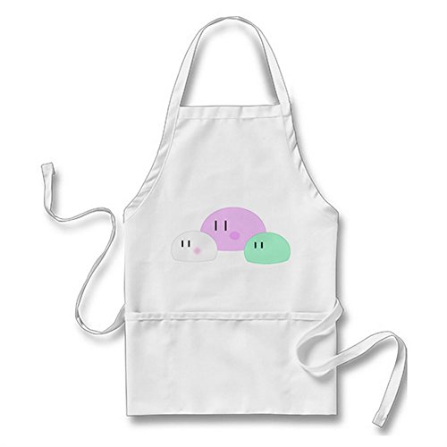 Julyou Dango, Dango, Dango! Apron for Women Men, White