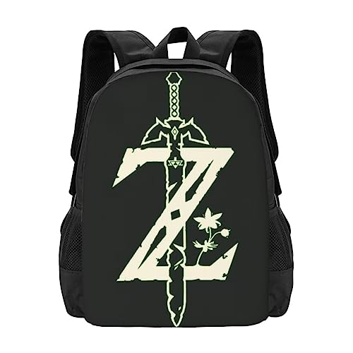 Game Theme Backpack Skyward Sword Backpack Casual Travel Backpack Fashion Laptop Backpack Adventure Game Backpack Casual Daypack Unisex Adventure Game Fan Gift