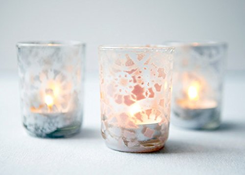 Spray-Painted Votives