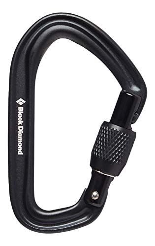 Black Diamond Equipment Hotforge Screwgate Carabiner - Black