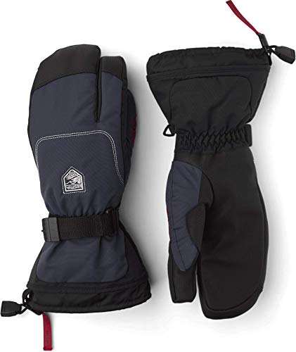 Hestra Alpine Gauntlet SR 3-Finger Glove - Dark Navy/Dark Navy | 9