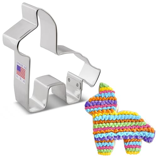 Cinco de Mayo Piñata Cookie Cutter, 3.5' Made in USA by Ann Clark