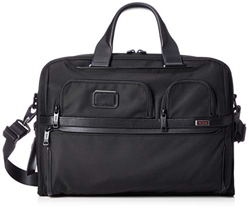 Tumi Official TUMI Alpha 3 International Organizer Briefcase, Black