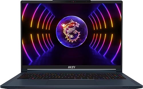 MSI Stealth 16 Studio A13VG-056US Star Blue Gaming Laptop, i7-13620H, 32GB, 1TB PCIe SSD, 16.0' IPS-Level Wide UXGA (1920x1200), GeForce RTX 4070, Windows 11 Home