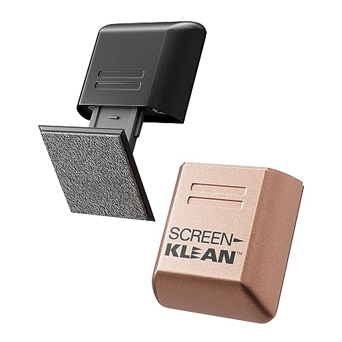 Carbon Klean ScreenKlean Tablet Screen Cleaner - Efficient and Durable Carbon Microfiber Technology Electroplated Rose Gold