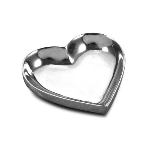 Wilton Armetale Silver Heart Dish