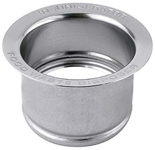InSinkErator FLG-SSLG Deep Sink Flange, 3.5', Polished Stainless Steel