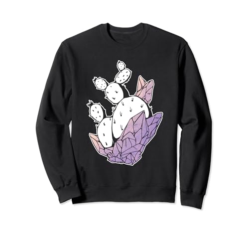 Cactus Geode Crystal Southwest Sweatshirt