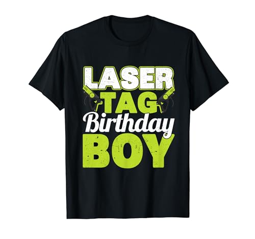 Laser Tag Party Laser Tag Birthday Boy Lazer Tag Game T-Shirt