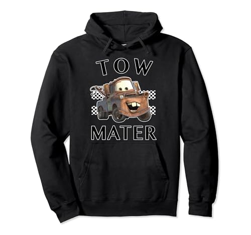 Disney Pixar Cars Tow Mater Finish Graphic Hoodie Pullover Hoodie