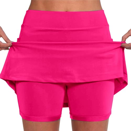 My Orders Placed Recently by Me My Orders Delivery Yoga Shorts for Women, Womens Elastic Yoga Culottes Solid Color Athletic Shorts Lightning Deals of Today Prime Clearance Hot Pink X-Large