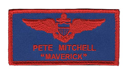 Maverick Pete Mitchell Patch Hook and Loop