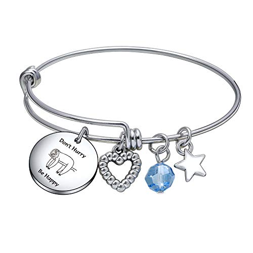 girlfriend Bracelet granddaughter gift daughter gift daughter in law gift wife gift wife birthday gift Animal Sloth Bracelet Sloth inspired gift Sloth lover Bracelet