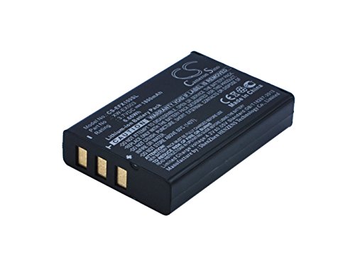 1800mAh Replacement Battery for EXFO AXS-100, AXS-110, AXS-110 OTDR, ELS-500, EPM-500, FIP-400, FIP-400-D, FLS-600, FLS-600 Light Source, FOT-600 OLTS, FOT-930, FPM-600, FPM-600 Power Meter, FVA-600