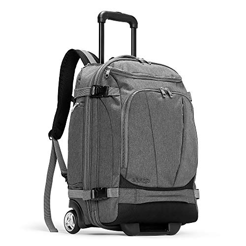 ebags Mother Lode Rolling Travel Backpack (Heathered Graphite)